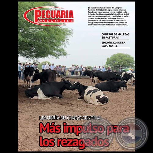 PECUARIA & NEGOCIOS - AO 13 NMERO 146 - REVISTA SETIEMBRE 2016 - PARAGUAY